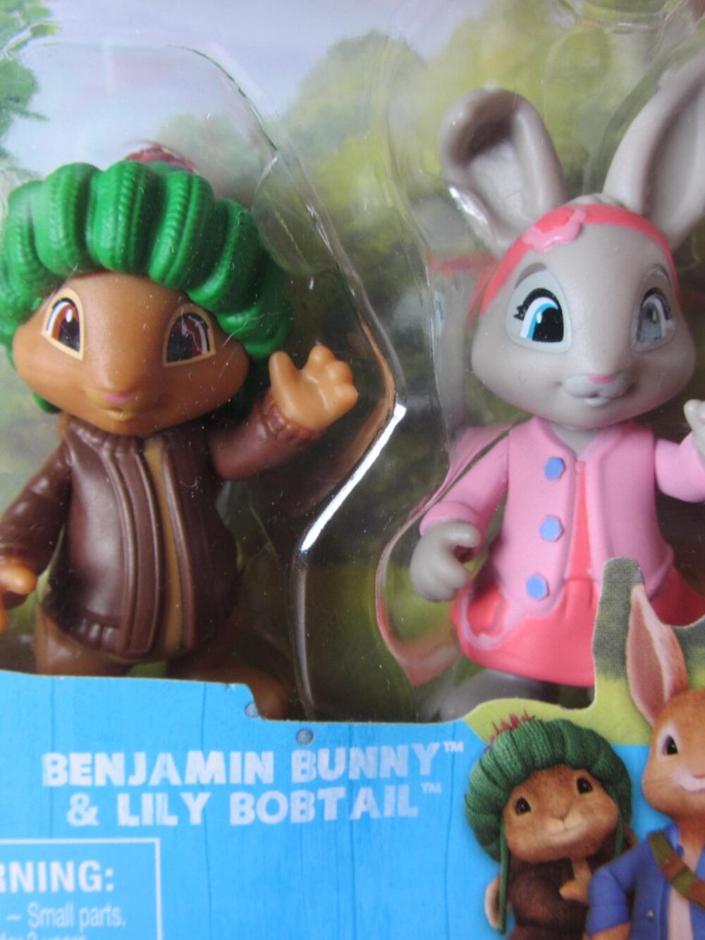 nickelodeon peter rabbit figures benjamin bunny & lily bobtail NIP 2014 (W6806) - Picture 5 of 10